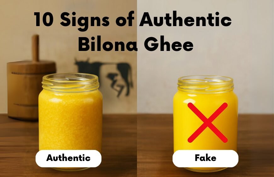 Signs of Authentic Bilona Ghee
